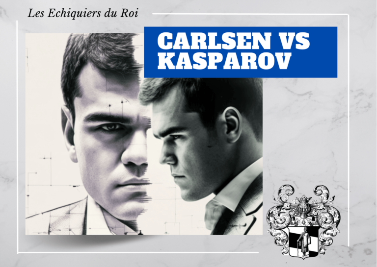 Magnus Carlsen ja Garry Kasparov